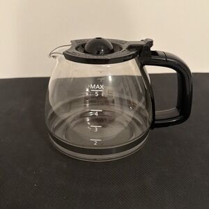 Black & Decker 5-Cup Replacement Glass Carafe Coffee Pot DCM600B Black
